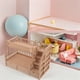 thumbnail image 5 of Litera para muñecas: muebles de casa de muñecas, accesorios de decoración, litera en miniatura de simulación, bricolaje, con cajón y escalera para dormitorio infantil, juguete de juego., 5 of 6