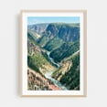 thumbnail image 2 of Aerial View of Yellowstone’s Grand Canyon and Rushing River - Photography Landscape Nature Scenic Mountain Wilderness Forest Unframed Wall Art Print 9 x 12 inches, 2 of 81
