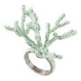 thumbnail image 1 of Saro Lifestyle NR227.MN Anneau de Serviette de Table avec Design Corail Perlé&44; Multicolore - Lot de 4, 1 of 1