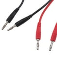 thumbnail image 4 of Cable de Prueba de Enchufe Banana a Banana Apilable de 2 Piezas para Multímetro de 1 M, 4 of 7