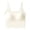 Bras - White, variant on Xdegoge Women's Seamless Scoop Neck Longline Bra with Adjustable Straps, Wireless Padded Support Brassiere Soft Stretchy Underwear for All-Day