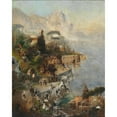 thumbnail image 2 of Robert Alott 20x24 Gold Ornate Framed and Double Matted Museum Art Print Titled - Motv from the South (1908), 2 of 4