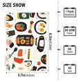 thumbnail image 2 of Haosy Rice Egg Meat Notebooks 2 Pcs 1-subject Journal 60 Sheets A5 College Ruled Paper Detachable Ring 8.3"x5.7", 2 of 6