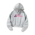 thumbnail image 3 of Sudadera con capucha para mujer, sudadera con capucha, jersey con cordón simple, ropa deportiva para desplazamientos en invierno XL, 3 of 10