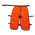 thumbnail image 2 of Delantal para pierna de motosierra, funda protectora con hebilla de liberación rápida, equipo de protección, pantalones para motosierra para trabajar, L, 2 of 8