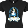 thumbnail image 3 of Disney - Alice In Wonderland - The Original Wildflower - Juniors Fitted Graphic T-Shirt, 3 of 5