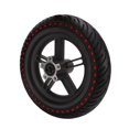 thumbnail image 1 of Electric Scooter Tire Hub Set, Shock Resistance Flexible Adjustment Anti Slip High Strength Electric Scooter Rear Tire  For Different Road Conditions Red, 1 of 8