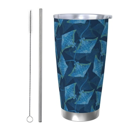 

Coaee Stingray for 20oz Insulated Kettle Water Bottle For Running Hiking Cycling Climbing Men S Woman Insulated Water Bottle-Straw Two-piece Set
