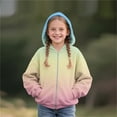 thumbnail image 5 of Chaquetas y prendas de vestir casuales con capucha de manga larga para niños y niñas, otoño e invierno, chaqueta con capucha de manga larga de polar, linda chaqueta de polar para bebé y parte superior, 5 of 5