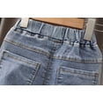thumbnail image 3 of Kids Baby Girls Casual Clothes Jeans Trousers Toddler Infant Denim Clothing Pants Children Bottoms 1 2 3 4 5 6 7 Years, 3 of 6