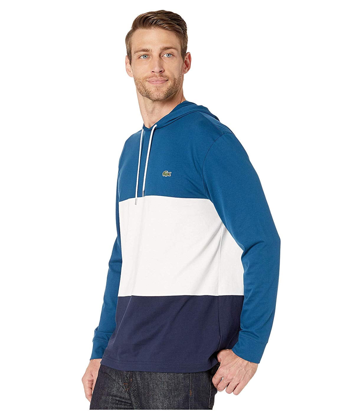 lacoste block sweatshirt