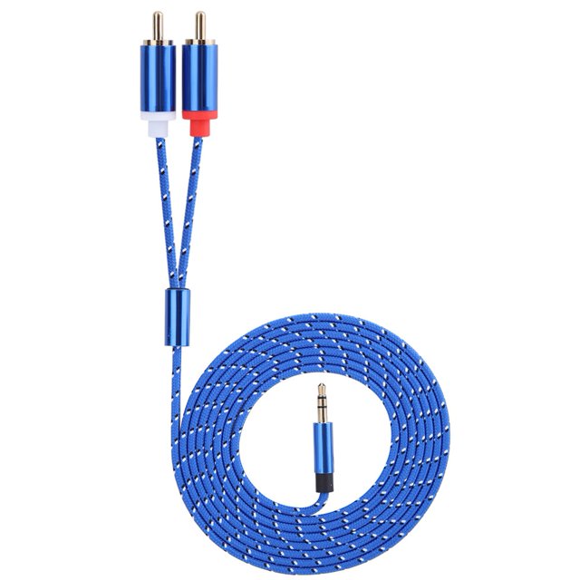 Cable de audio RCA, 3,5 mm a 2 RCA Cable de audio divisor Cable de audio Hi Fi estéreo grado profesional
