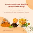 thumbnail image 4 of Save the Throat! Herbal Tea for Sore Throat Relief - Chamomile, Turmeric, Lemon, 4 of 5