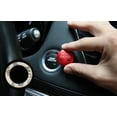 thumbnail image 2 of Xotic Tech Red Keyless Engine Start Stop Push Button Cover with Surrounding Trim Ring for Cadillac Chevy GMC, 2 of 8