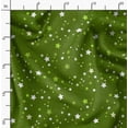 thumbnail image 2 of Soimoi Green Heavy Canvas Fabric Stars Star Print Sewing Fabric Yard 58 Inch Wide, 2 of 6