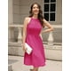 thumbnail image 4 of Vestido Bbonlinedress rosa intenso, cóctel en A, baile de graduación, regreso a casa, 4 of 7