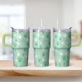 thumbnail image 2 of 20OZ Dog Pattern Travel Tumbler with Handle Straw and Lid Insulated Coffee Cup for Women Friends Perfect Holiday Birthday Gifts Ideal for Daily Use and Outdoor Trips, 2 of 6