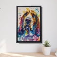 thumbnail image 5 of Basset Hound Dog Poster Wall Art for Bedroom Living Room Funny Graffiti Dog Picture Cool Dog Decor Wall Art, 5 of 6