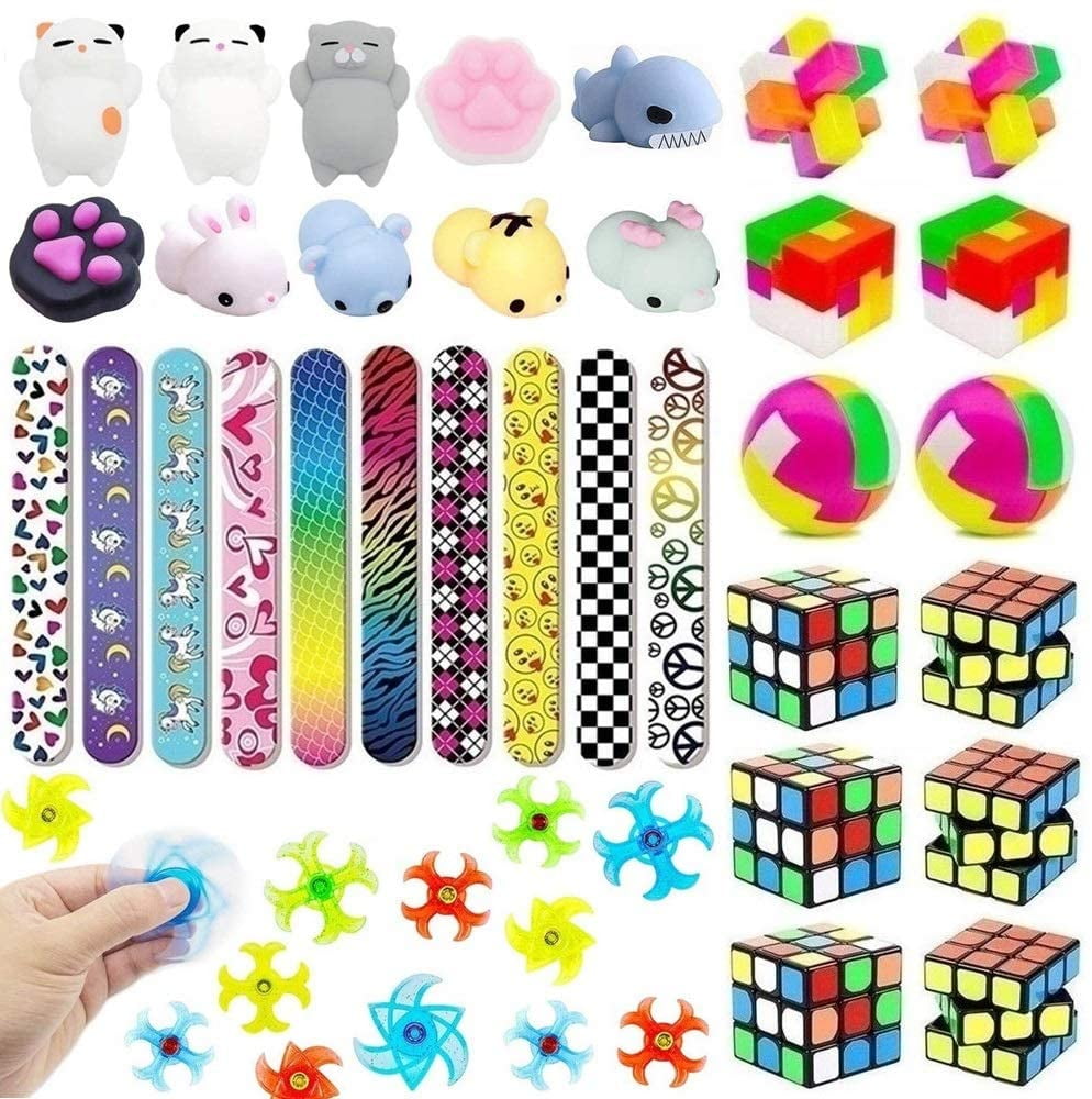 Fun Kids Toys, Party Favors, Birthday Party Toys Assortment, Goody Bag Favors, Classroom Rewards, Carnival Prizes, Pinata Filler, Treasure Box, Party Prizes, Goodie Bag Fillers (40 Pack)