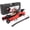Red, variant on 2-Ton (4400 lbs) Hydraulic Low Profile Trolley Garage Service/Floor Jack with Blow Mold Carrying Storage Case and Universal Tire Tool Kit with Lug Wrench for Home and Workshop Vehicle Maintenance
