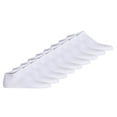 thumbnail image 1 of Hudson Calcetines deportivos unisex, paquete de 9 - Easy, puño confort, calcetines cortos, unicolor Blanco 39-42, 1 of 3