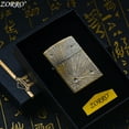 thumbnail image 6 of Bbsisgo Kerosene lighters, Candle lighters, Gift lighters for men and women(Without fuel),旧月坑（金色内胆）, 6 of 7
