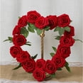 thumbnail image 4 of Timeless Beauty, Lifelike Texture Artificial Flowers, Reusable Dark Red Roses for Wedding Decor, Photography Props, Home Decor and Versatile Decor Options (25 Pieces, Tan), 4 of 5