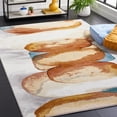 thumbnail image 2 of SAFAVIEH Art Studio Carson Abstract Area Rug, Ivory/Rust, 3' x 5', 2 of 8
