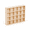 Natural Wood-20 Compartments, variant on Organizer Box Wooden Stordivider Holder Showcase Display
