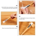 thumbnail image 4 of OULII 3pcs Mask Brush Applicator for Rehydrating Masks for Women using Fiber, 4 of 7