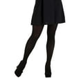 thumbnail image 1 of Collants Opaques Noirs pour Femmes, 1 of 1