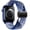 Blue berry, variant on BANDOVA Braided Nylon Band for Apple Watch, Women Men Stretchy Magnetic Solo Loop, Violet, 38mm/40mm/41mm/42mm(Series 11/10)