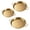 Gold, variant on SDFGTstore Stainless Steel Catering Trays Set with Handle for Event Snacks Serving Platters