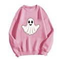 thumbnail image 4 of Neewe Halloween Sweatshirts for Women Hoodies Oversized Crewneck Tops Sweaters Comfy Fall Winter Outfits Clothes 2025 Fashion, 4 of 4