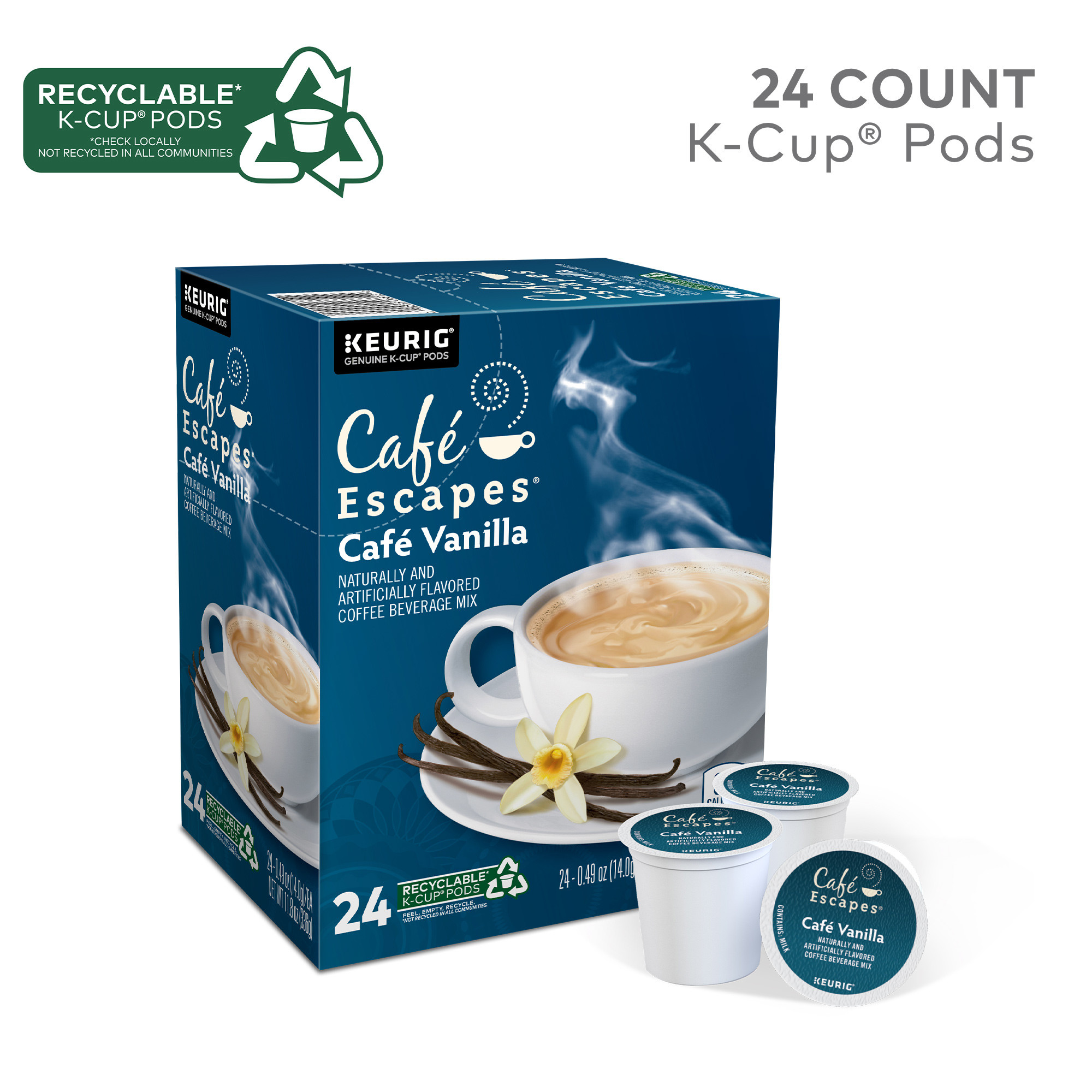 Cafe escapes vanilla sales
