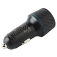 thumbnail image 1 of Cargador De Coche, Adaptador De Encendedor De Cigarrillos De Doble Puerto USB PD, Carga Rápida De 95W Para Camión, 1 of 7