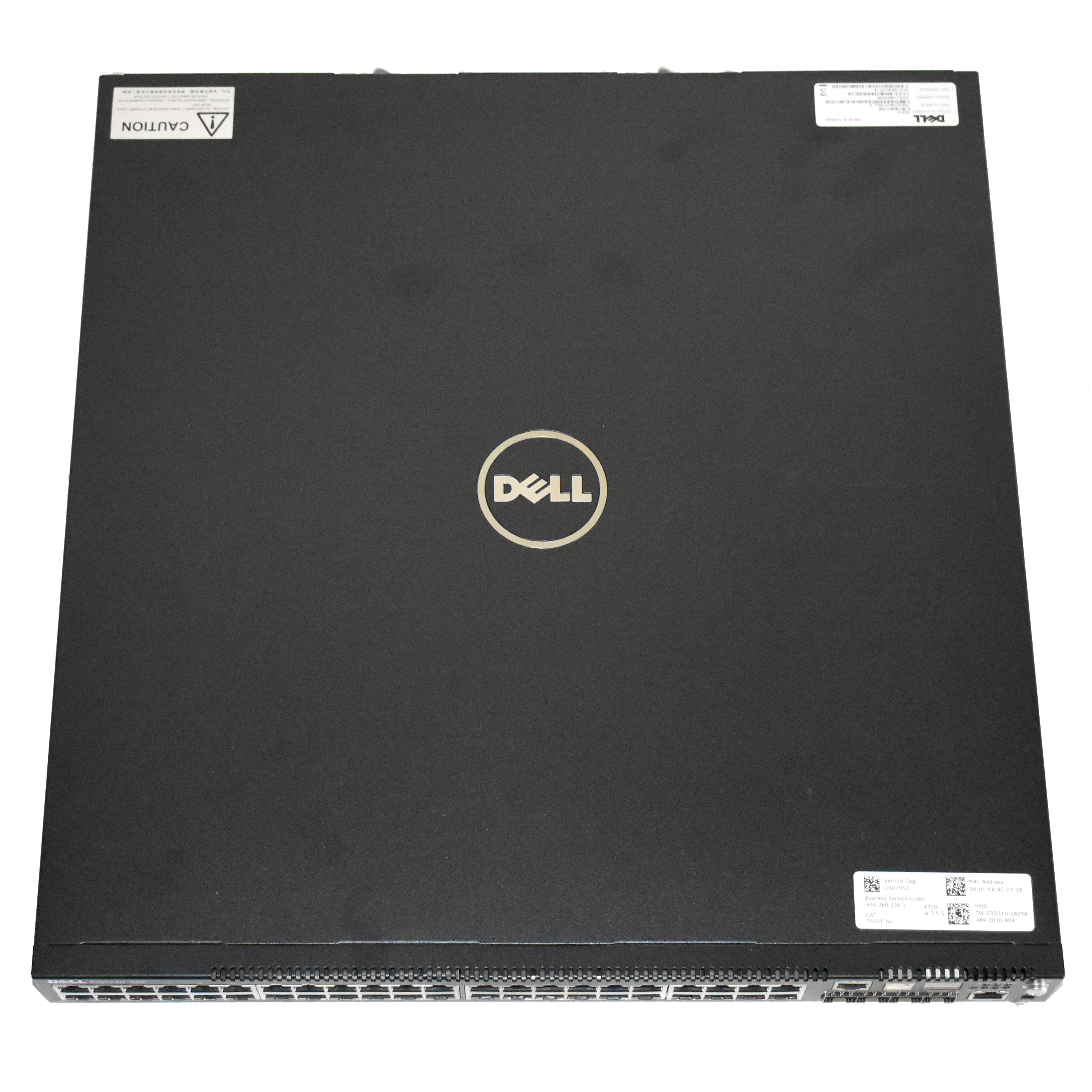 Dell Force10 S55T 44 Port GbE 4 Port SFP Managed Ethernet Switch