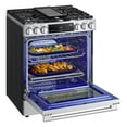 thumbnail image 3 of LG Studio LSGS6338F 6.3 Cu. Ft. Stainless Slide-In Gas True Convection Range, 3 of 4