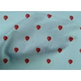 thumbnail image 4 of oneOone Cotton Cambric Fabric Strawberry Fruit Decor Fabric Printed BTY 56 Inch Wide, 4 of 4