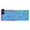 Blue Stripes with Cute Flowers, variant on RGB Gaming Mouse Pad 15W Wireless Charging Large Waterproof Desk Mat 13 Light Modes Mousepad 31.5x11.8 Light Green Soft Pastel Watercolor