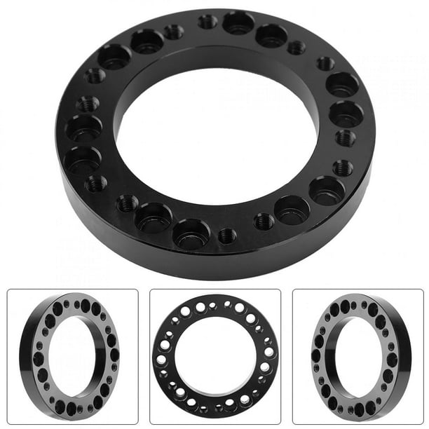 Espaciador adaptador BuyWeek para volante 12,5 mm almohadilla universal para volante de coche