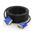thumbnail image 1 of wonima11 VGA to VGA Cable 20FT, VGA Cord HD15 Computer Monitor Cable 20 Feet 1080P for PC Laptop TV Projector, 1 of 1