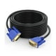 thumbnail image 1 of wonima11 VGA to VGA Cable 20FT, VGA Cord HD15 Computer Monitor Cable 20 Feet 1080P for PC Laptop TV Projector, 1 of 1
