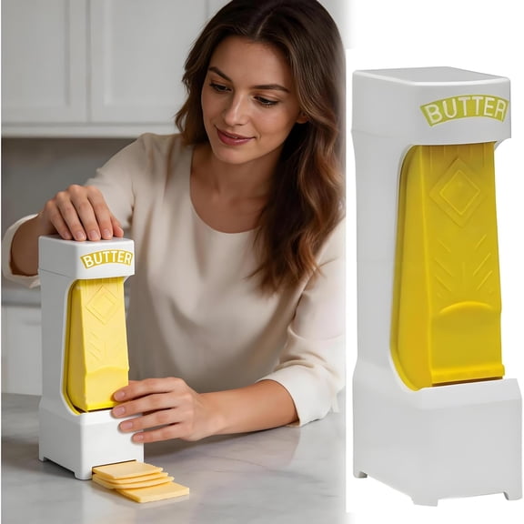 Butter Dispenser, Portable Butter Slicer, Butter Cutter Slicer, can be used to cheese, fruit and bread for baking (1)