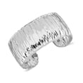 thumbnail image 1 of Bracelet à Revers Texturé en Argent Sterling, 1 of 4