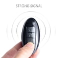 thumbnail image 6 of for Nissan for Infiniti Black Transparent Key Fob Case Cover Holder Accessories, 6 of 8