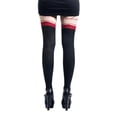 thumbnail image 2 of Medias de disfraz Spider-Man Sheer para mujer Bioworld, 2 of 4
