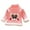 Pink, variant on Kids Boys Girls Fleece Lined Turtleneck Sweater Winter Thermal Cable Knit Sweater 1-12 Years Kids Owl Print Loose Velvet Sweater Long Sleeve Sweater Kids Clothes Green