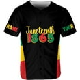 thumbnail image 2 of Lotusprinthandmade Personalized Black Pride Baseball Jersey XS-5XL Multicolor, 2 of 5