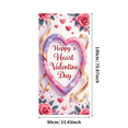 thumbnail image 3 of Heart Balloons Backdrop Background Wall Banner Valentines Day Party Decorations Romantic Celebration Event Decor Wedding Photography Prop, 3 of 4